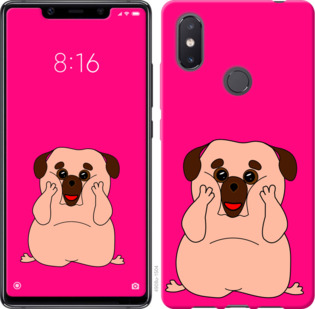 

Чохол Веселий мопс на Xiaomi Mi8 SE 928542