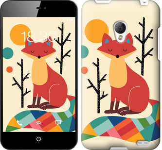 

Чохол Rainbow fox на Meizu MX2 577004