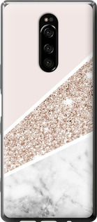 Чехол Пастельный мрамор для Sony Xperia XZ4