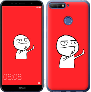 

Чехол Мем для Huawei Y6 Prime 2018 811881