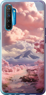 

Чехол Розовые облака для Realme XT 1644857