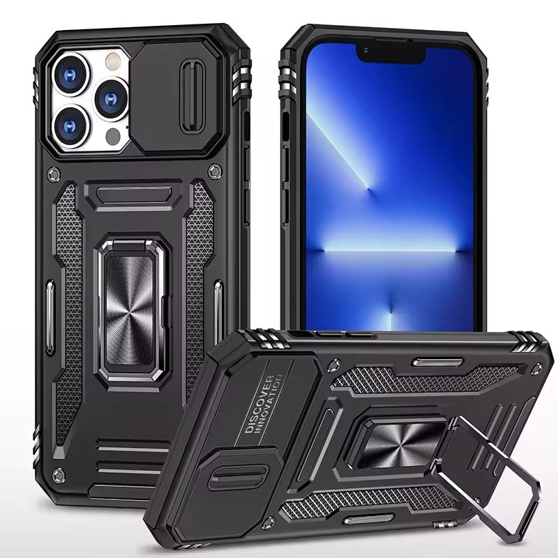 Удароміцний чохол Camshield Army Ring на Apple iPhone 13 Pro (6.1")