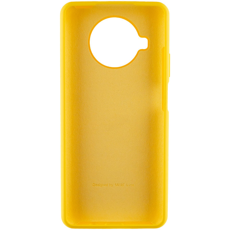 Фото Чохол Silicone Cover Full Protective (AA) на Xiaomi Mi 10T Lite / Redmi Note 9 Pro 5G (Жовтий / Yellow) на vchehle.ua