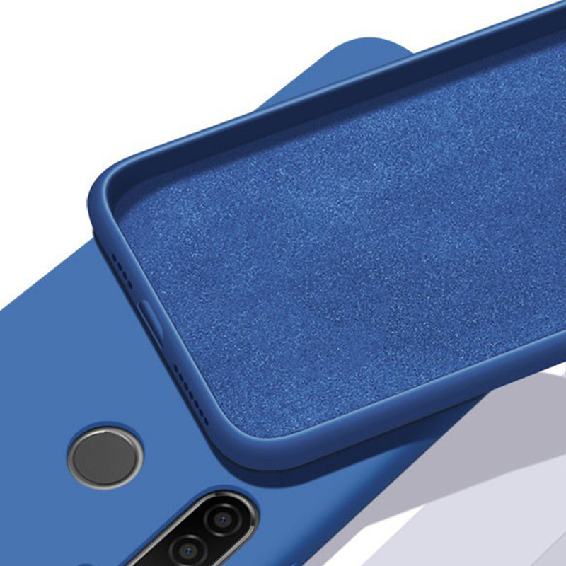 Фото Чохол Silicone Cover Full Protective (AA) на Realme 5 (Синій / Navy Blue) на vchehle.ua