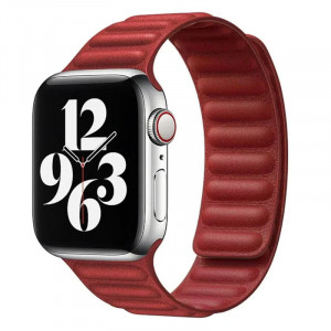 Кожаный ремешок Leather Link для Apple Watch 42/44/45/46/49mm