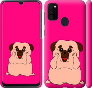 

Чехол Весёлый мопс для Samsung Galaxy M21 928303