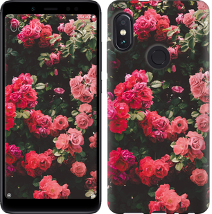 

Чохол Кущ з трояндами на Xiaomi Redmi Note 6 Pro 669835