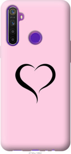 Чехол Сердце 1 для Realme 6i
