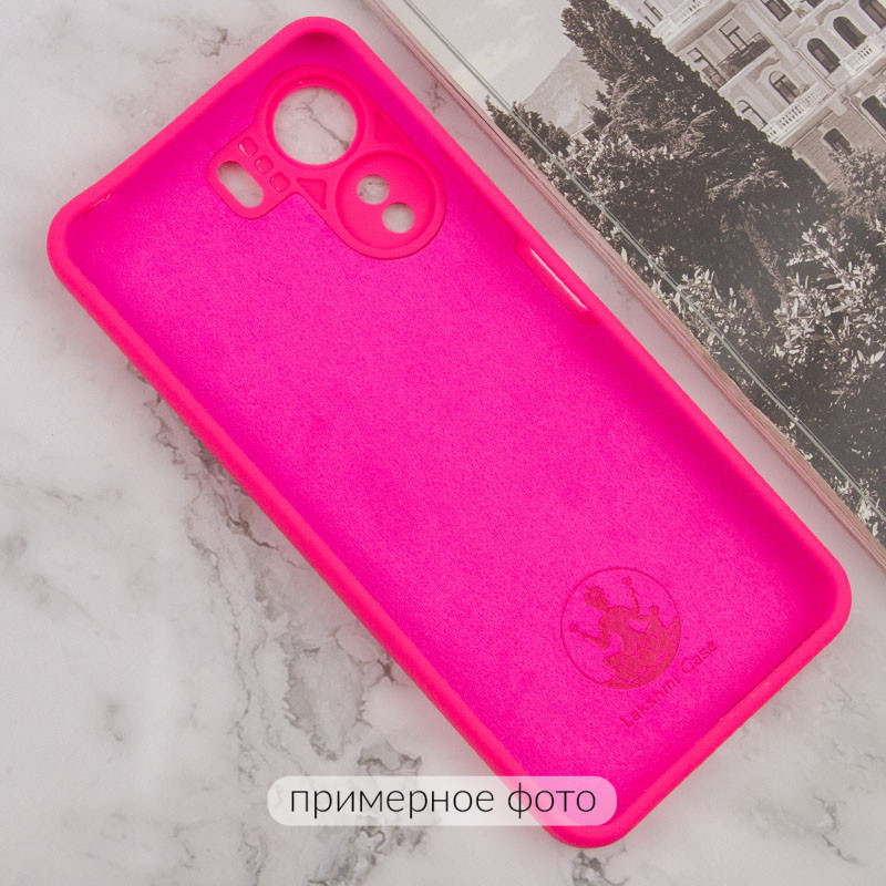 Фото Чехол Silicone Cover Lakshmi Full Camera (AAA) для Xiaomi Redmi 13C / Poco C65 (Розовый / Barbie pink) в магазине vchehle.ua