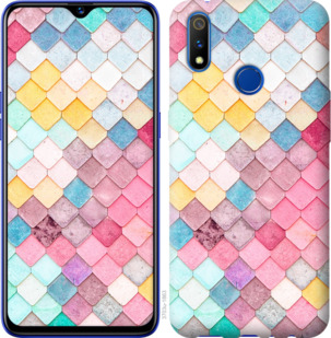 

Чохол Барвиста черепиця на Realme 3 Pro 919459