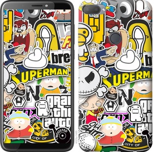 

Чохол Popular logos на HTC Desire 12 Plus 667537