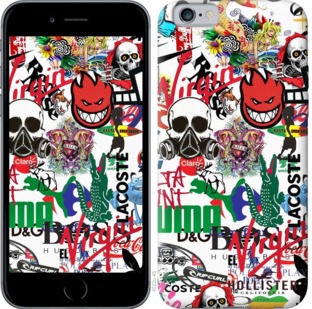 

Чехол Many different logos для Nokia 8 702043