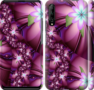 Чехол Цветочная мозаика для Huawei P Smart Pro
