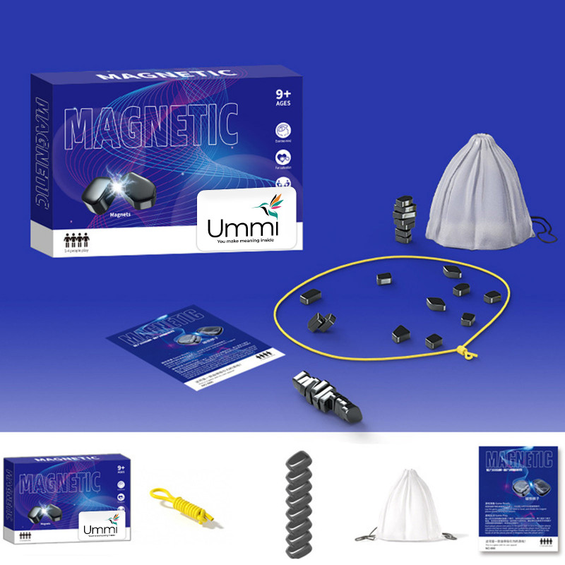 Фото Настольная интерактивная игра Ummi 8888 Magnetic Arena Game с веревкой (Blue) на vchehle.ua