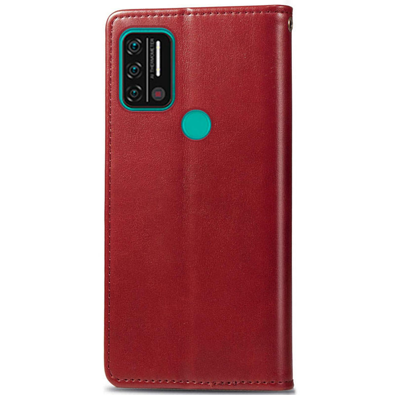 Шкіряний чохол книжка GETMAN Gallant (PU) для Umidigi A9 (Червоний) в магазині vchehle.ua