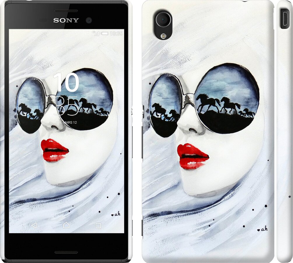 

Чохол Дівчина аквареллю на Sony Xperia M4 Aqua E2312 89907