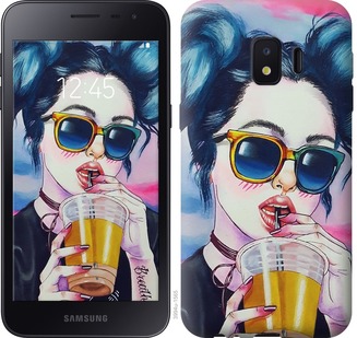 

Чехол Арт-девушка в очках для Samsung Galaxy J2 Core 667356