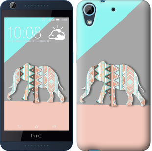 

Чехол Узорчатый слон для HTC Desire 628 Dual Sim 224615