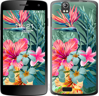 

Чехол Тропические цветы v1 для Fly IQ4503 845406