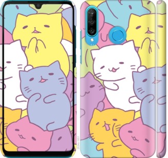 

Чохол Котики на Huawei P30 Lite 706641