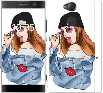 

Чехол Девушка v3 для Sony Xperia XA2 H4113 842972