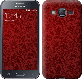 

Чохол Чохол цвета бордо для Samsung Galaxy J2 J200H 649832