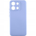 Чехол TPU GETMAN Liquid Silk Full Camera для Xiaomi Redmi Note 13 4G (Сиреневый / Light purple)