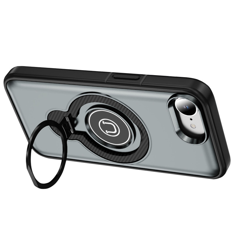 Фото TPU+Textured PC Magnet для Apple iPhone 16e (6.1") (Grey) на vchehle.ua