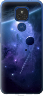 

Чехол Планеты в синем космосе для Motorola E7 Plus 1577063
