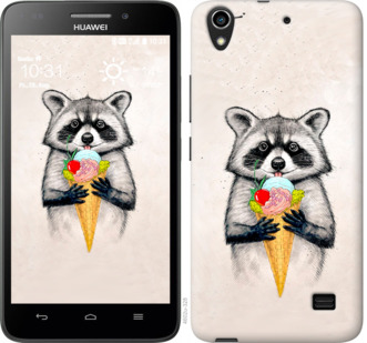 

Чехол Енотик с мороженым для Huawei G620S 801383