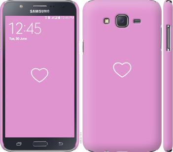 

Чехол Сердце 2 для Samsung Galaxy J7 J700H 912211