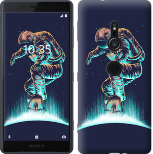 

Чохол Космонавт на скейтборді на Sony Xperia XZ2 H8266 651727