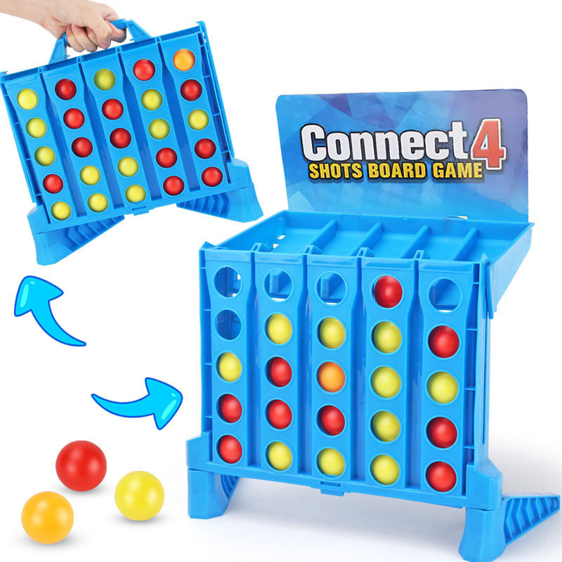 Фото Настільна інтерактивна гра Ummi 22013 Connect 4 Shots Board Game (Blue) на vchehle.ua