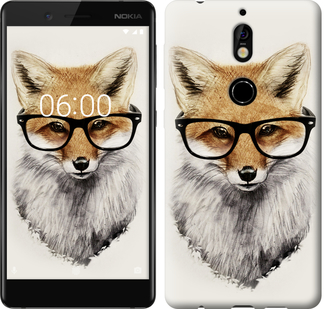 

Чохол Лис в окулярах на Nokia 7 634619