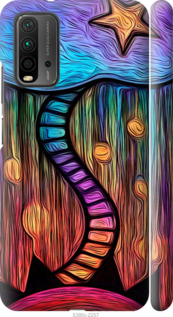 

Чехол Арт, сказка, небо, звезда для Xiaomi Redmi 9T 1400771