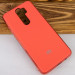 Фото TPU чехол Matte LOGO для Xiaomi Redmi Note 8 Pro (Розовый  / Coral) на vchehle.ua