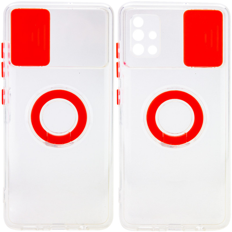 

Чохол Camshield ColorRing TPU зі шторкою для камери на Samsung Galaxy A51 (Червоний) 1162262