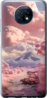 

Чехол Розовые облака для Xiaomi Redmi Note 9T 1644597