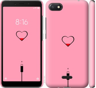 

Чехол Подзарядка сердца1 для Xiaomi Redmi 6A 730290