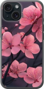 Чехол Пурпурная сакура для iPhone 15