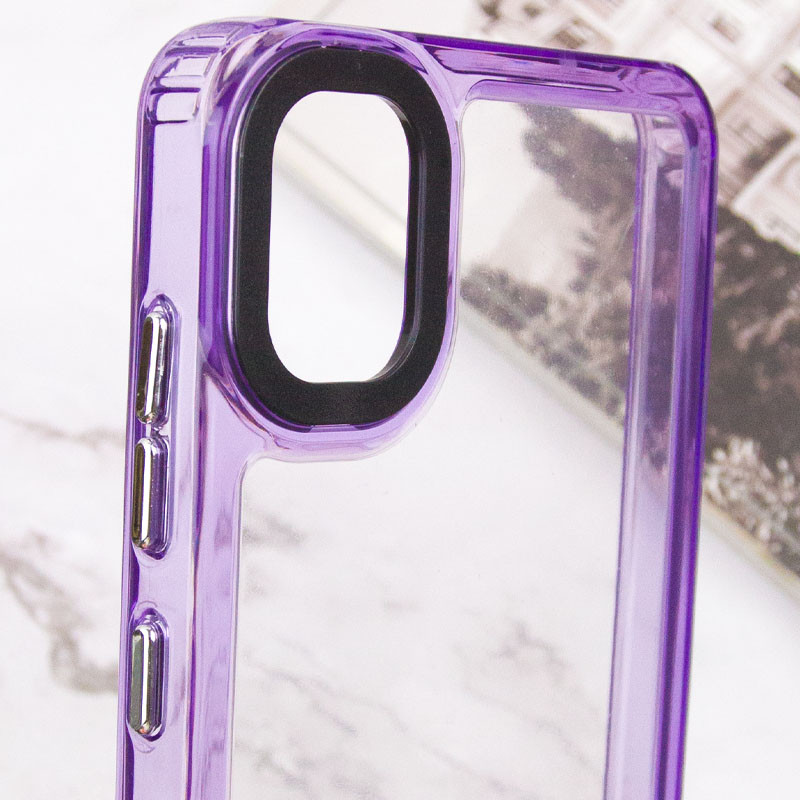 Фото Чохол TPU+PC Colorside на Samsung Galaxy A05 (Purple) в маназині vchehle.ua