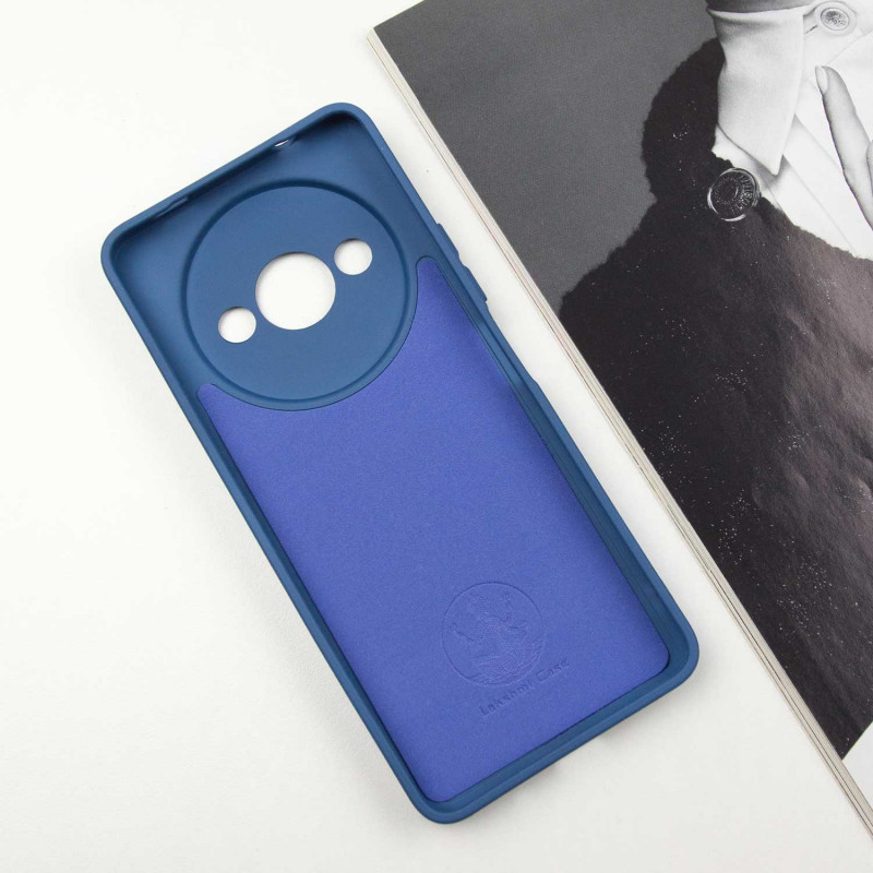 Чехол Silicone Cover Lakshmi Full Camera (A) для Xiaomi Redmi A3 (Синий / Navy Blue) в магазине vchehle.ua