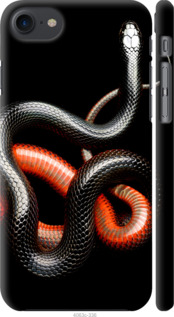 

Чохол Червоно-чорна змія на чорному тлі на iPhone SE 2020 938623