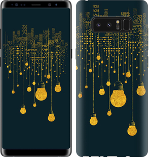 

Чохол Ілюстрація нічного міста на Samsung Galaxy Note 8 592179