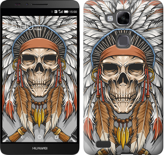 

Чехол Череп индейца для Huawei Ascend Mate 7 641284