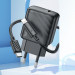 СЗУ Hoco CS22A Value PD30W (1USB-C) + кабель Type-C to Lightning (Black) в магазине vchehle.ua