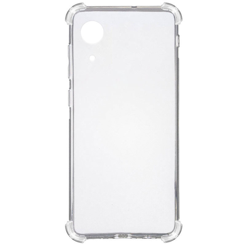 

TPU чехол GETMAN Ease logo усиленные углы для Samsung Galaxy A03 Core (Бесцветный (прозрачный)) 1236555