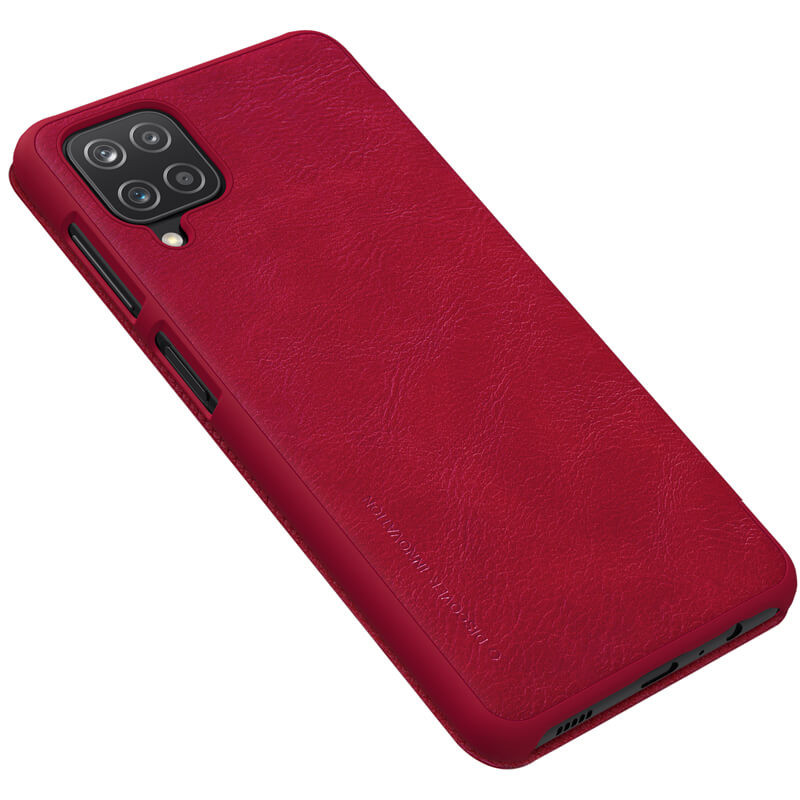 

Шкіряний чохол (книжка) Nillkin Qin Series для Samsung Galaxy A12 (Червоний) 1097528
