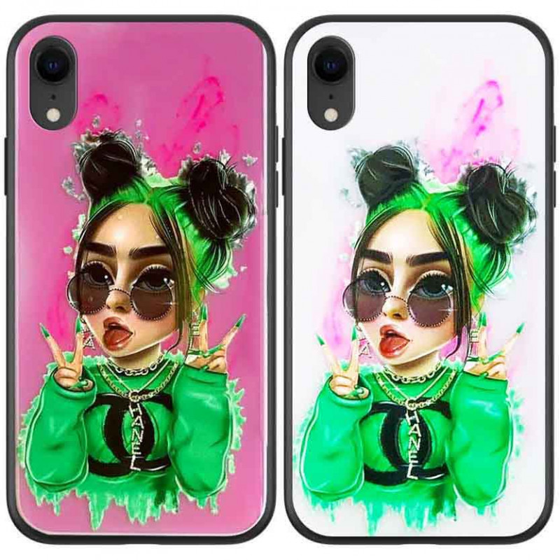 

TPU+PC чохол Ultra Violet на Apple iPhone XR (6.1") (Billie Eilish) 1069300