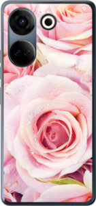 Чехол Розы для Tecno Camon 20 Pro